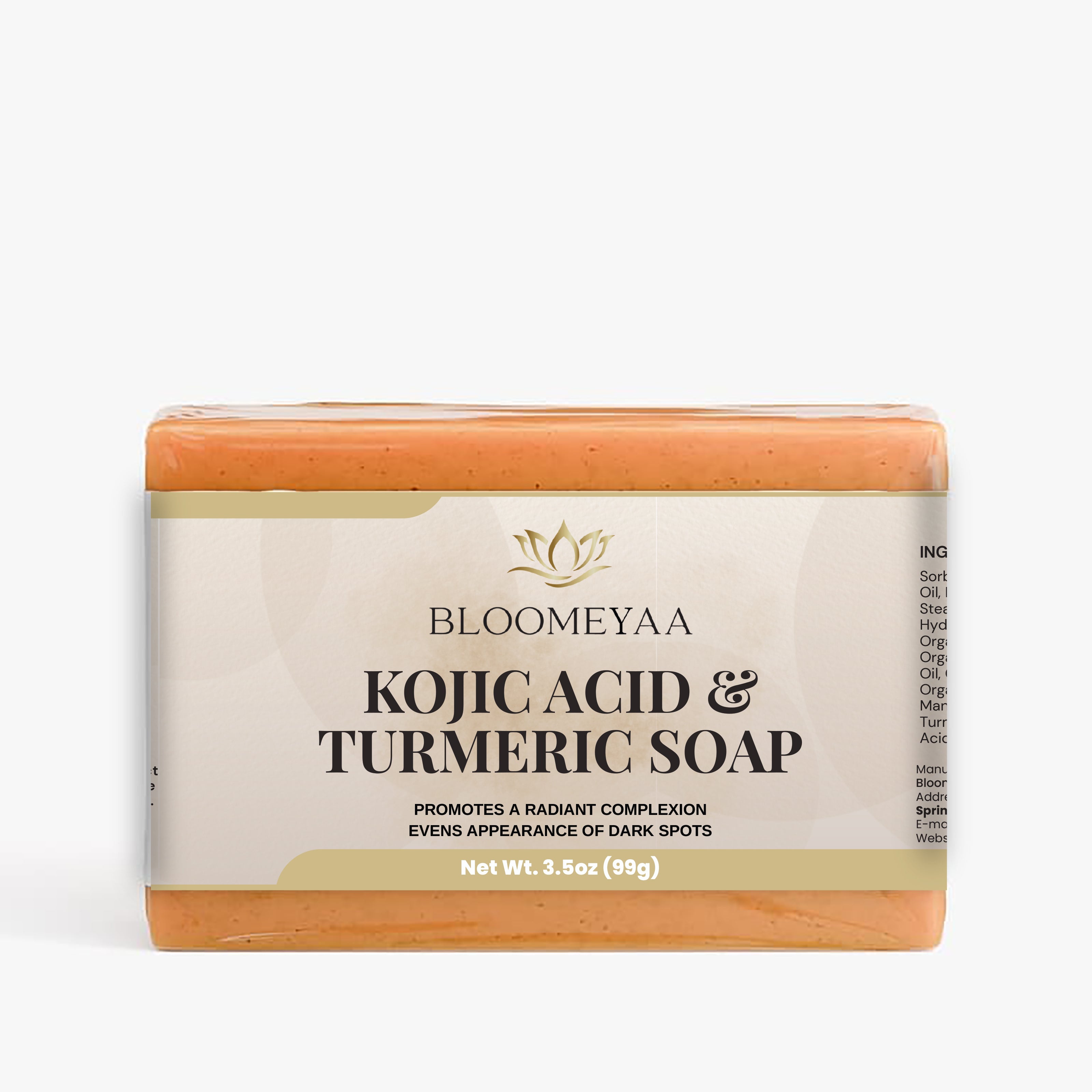 Kojic Acid & Turmeric Brightening Soap